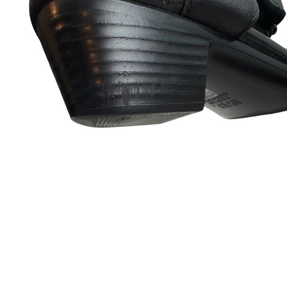 SAS Black Suntimer Comfort Cushioned Support Classy Heeled Sandals Women's 6.5 - Picture 10 of 10